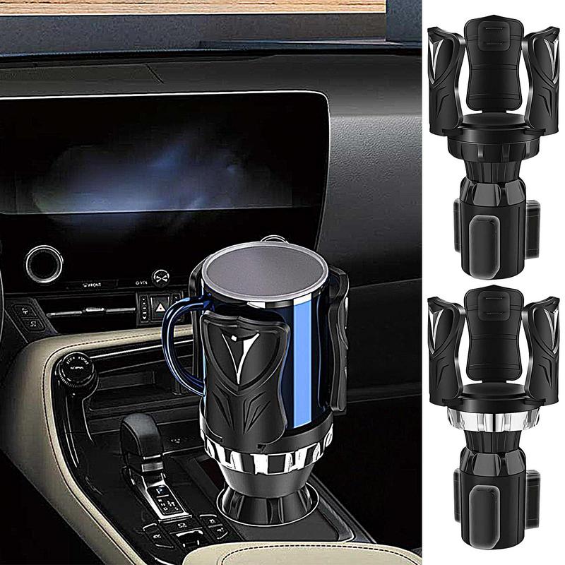 Car Cup Holder Expander Adjustable Expandable Insert Extender Cup Holder Expander & Organizer For Big Drinks