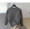 Men's Solid Color Round Neck Winter Pullover Sweater - Soft, Stylish, Youthful Knitwear