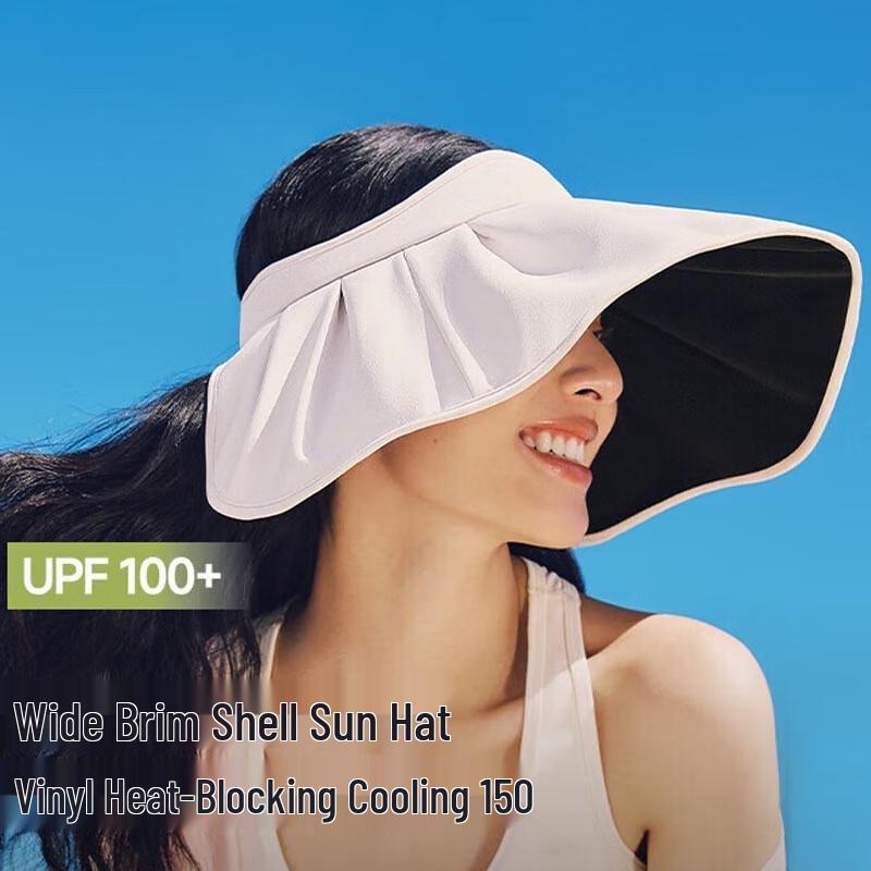 Beneunder Women's Shell Brim UV Protection Sun Visor