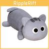 Cuscino Peluche Gatto Siamese Corpo Lungo Giocattolo Morbido Per Comfort Stanza del Dormitorio e Supporto per il Sonnellino