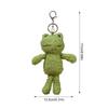 Plush Frog Keychain Cute Stuffed Animal Keyring Bag Charm For Kids Adults Handbag Backpack Accessories Birthday Christmas Gifts