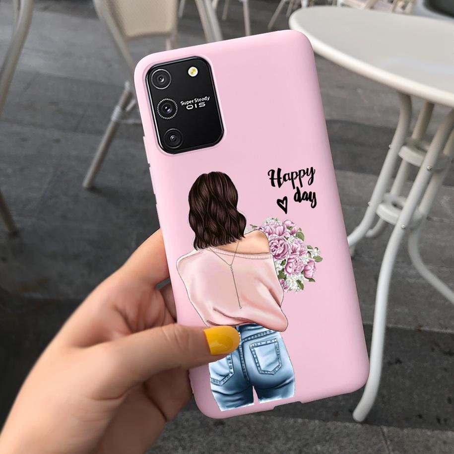 For Samsung Galaxy S10 Lite 2020 Case Colorful Flower Silicon Soft Back Cover For Samsung S10 Lite 2020 S5 S10lite SM-G770F Etui