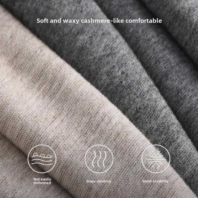 Koreanische Umstands-Weitbeinhose: Bauchstütze, Retro-Casual, Geeignet für alle Jahreszeiten