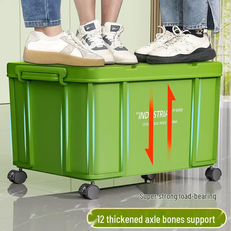Heavy-Duty Wheeled Storage Box