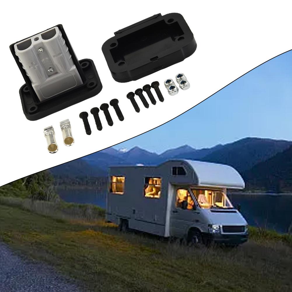 For Anderson Plug Mounting Bracket Panel Cover Plug