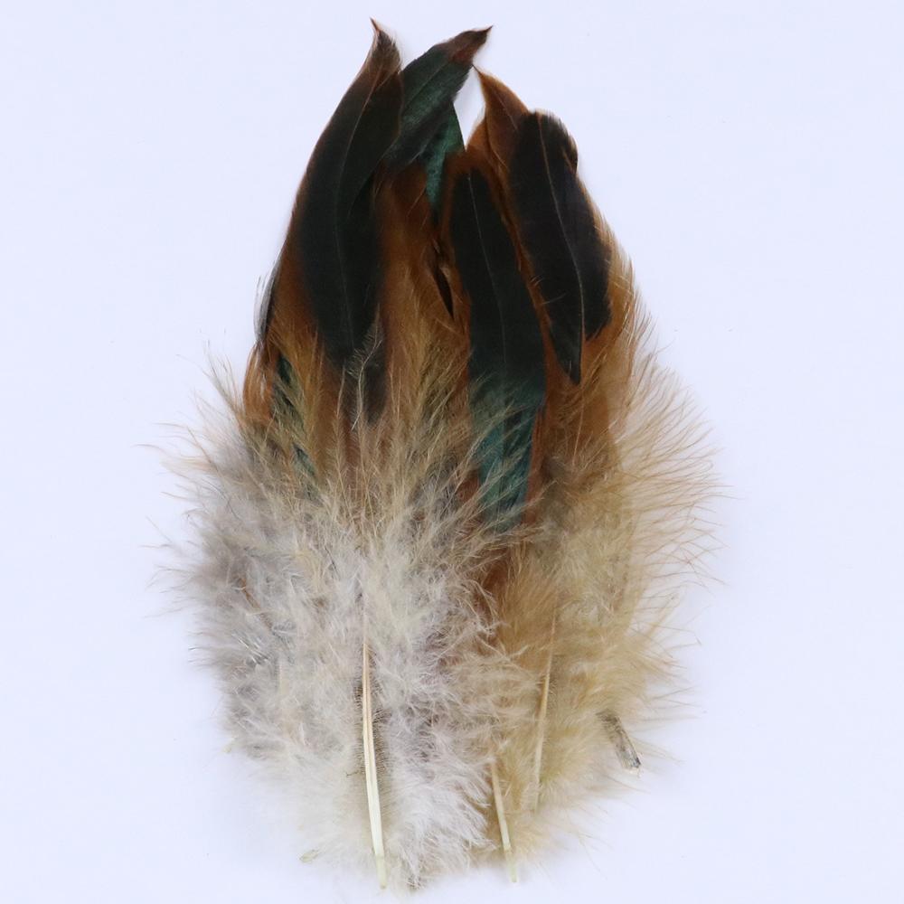 50Pcs/Lot Natural Color Rooster Feathers 6-8 Inch/15-20 CM Pheasant Chicken Feather for Crafts Jewelry Earring Making Plumes
