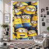Wall TapestryMinions Despicable Me Art Hanging Cloth Decorative Background Cover for Room Decoration