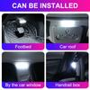SEAMETAL Mini Touch Light for Car USB Rechargeable Led Light Magnetic Reading Lamp for Car Floor Trunk Hood