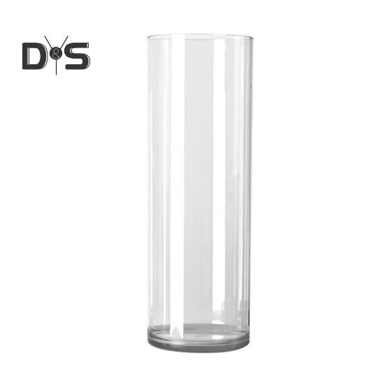 

Прозрачный цилиндр, ваза, свадебная вечеринка, обеденный стол, центральное украшение, гидропонный держатель для цветов, прозрачный контейнер, ураган, подсвечник 30cm