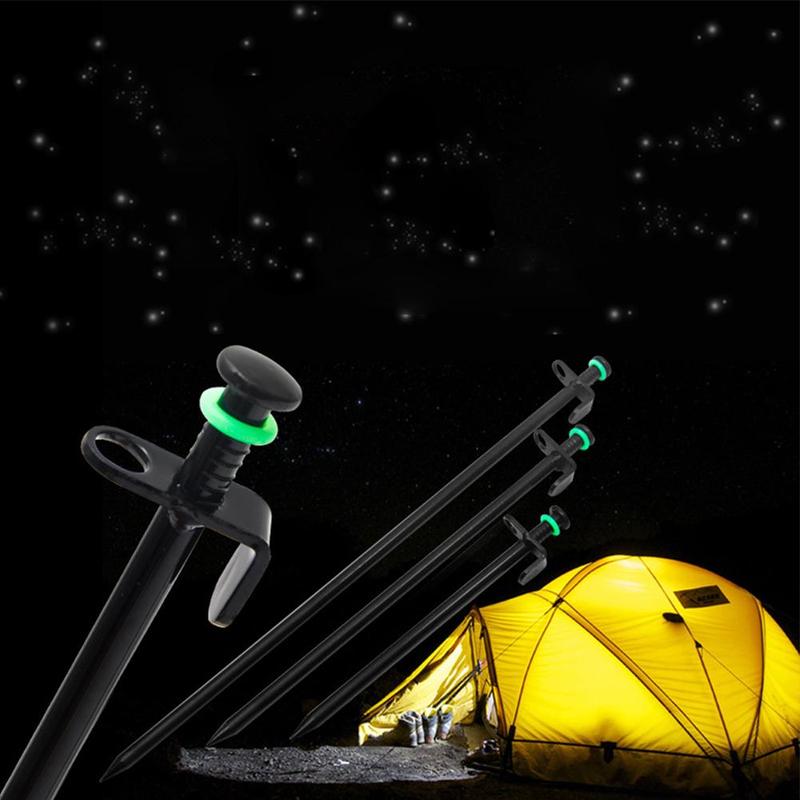 Les accessoires de tente d'anneau de clou de tente de fluorescence de 20X camouI Les accessoires de tente d'anneau de clou de tente de fluorescence de 20X camouI