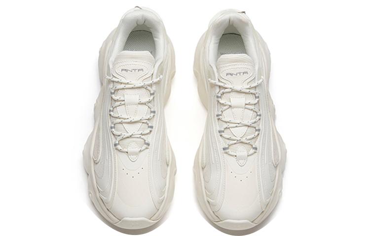 Women's Sneakers ANTA Life Collection Chunky Sneakers Women's Low-top Ivory White/Silver
