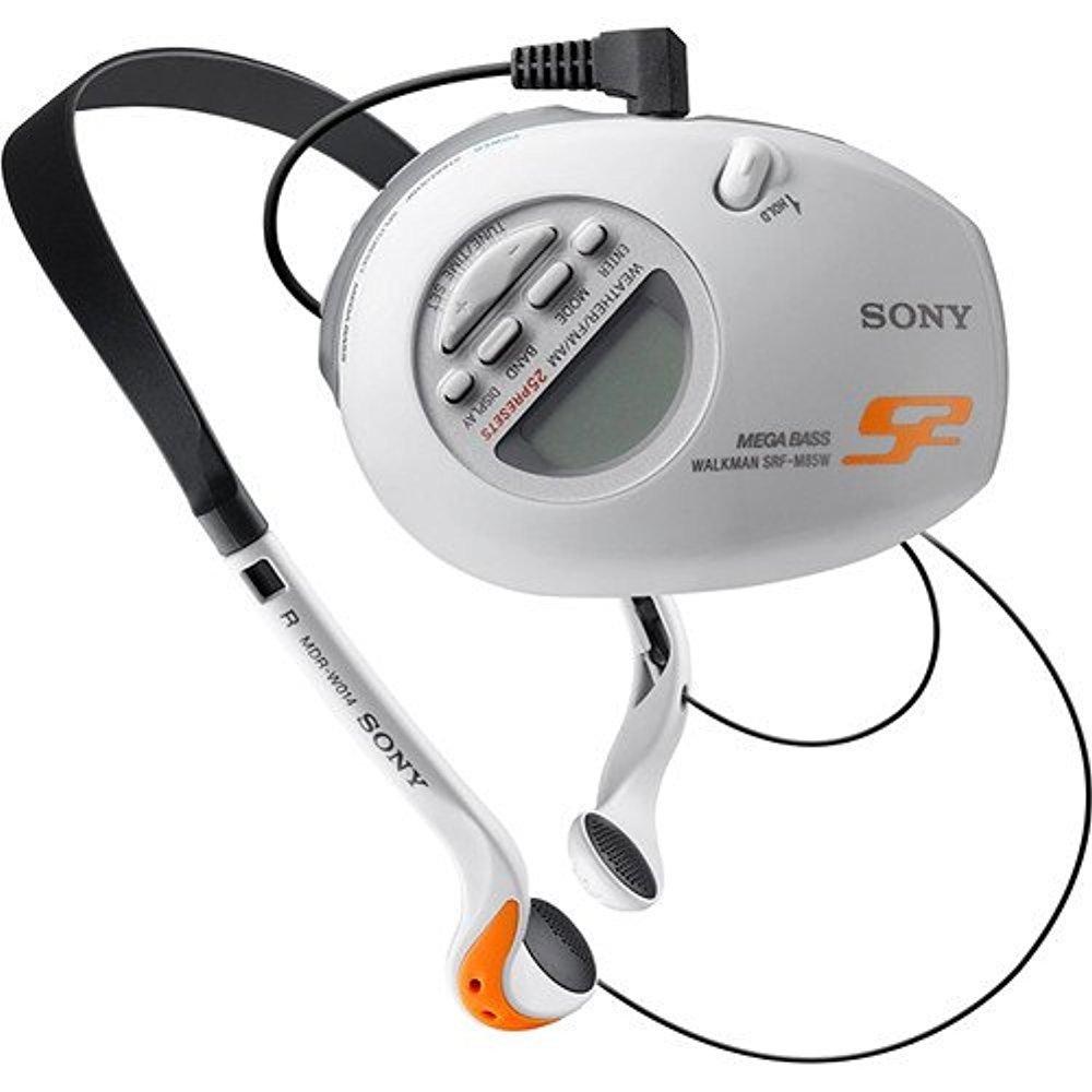 Sony kompakts viegls sporta Walkman radio