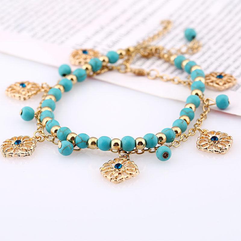 Bell anklet female student Korean version of internet celebrity fashion new trendy retro ethnic style dance and dance ancient style accessories