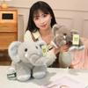 Stuffed Animals Stuffed Elephant Toy Back Cushion Elephant Doll Elephant Plush Doll  Kids Toy