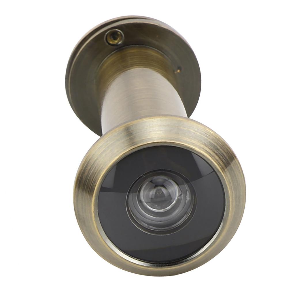 Anti Theft 220 Degree Viewing Angle Safety Door Viewer with Back Cover for Home Use(Bronze Color )