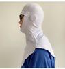 White Dustproof Head Cover Hat - Elastic Sanitary Cap for Men and Women