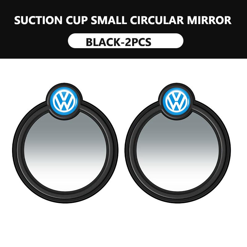 For Volkswagen JA6AHub Caps For Volkswagen VW 2Pcs Car Auxiliary Rearview Mirror Wide-angle 360° Adjustable Polo Jetta Sagitar Magotan Passat B5 B6 M1