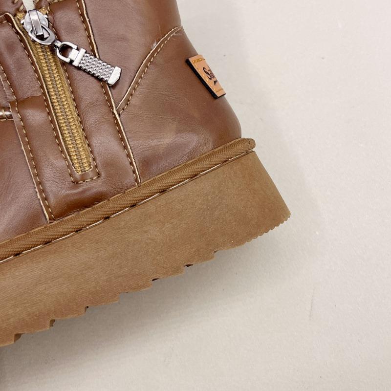Snow boots women's shoes winter short cotton shoes new thick-soled piled thickened warm household snow cotton
