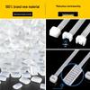 Nylon Cable Ties, Self-Locking, 3x120mm & 4x120mm, Black & White