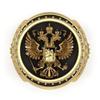 Hot-selling retro gold eagle diamond ring, a creative and fashionable men's ring with a European and American style