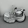 Dad Shoes Women's 2026 New Casual Sports Shoes Spring and Autumn Edition Thick soled Women's Shoes