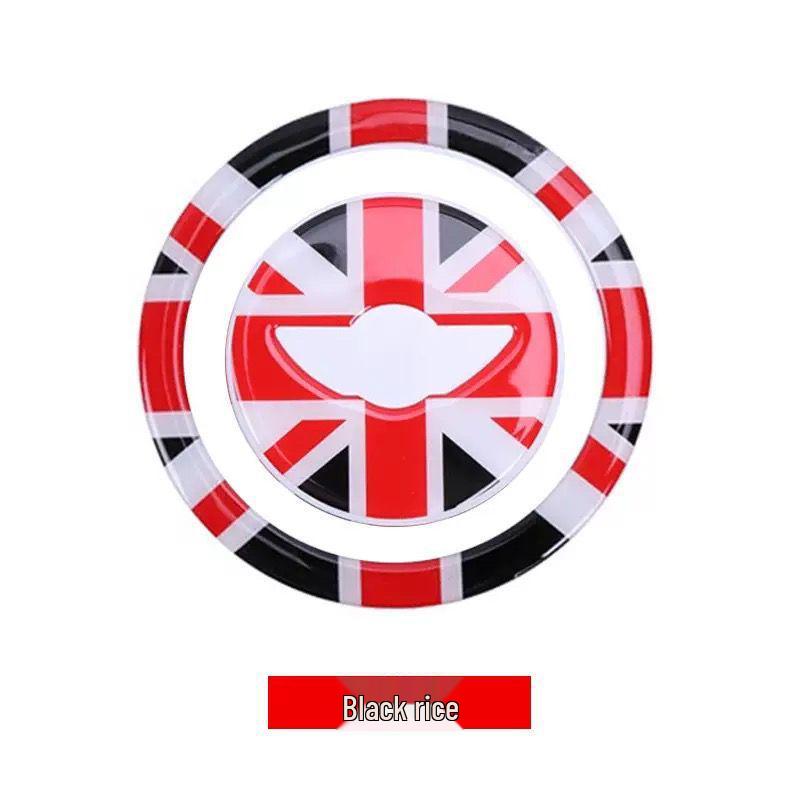 BMW MINI Cooper Interior Steering Wheel Logo Customization Sticker