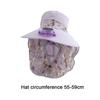Breathable Solar Fan Cap Anti-UV Cooling Fan Hat Women Sun Hat Sun Cap  Tea Picking