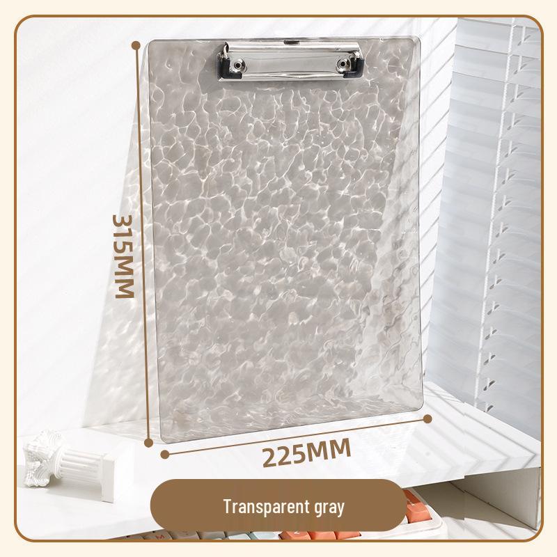 Double Clip Writing Board with Storage for A3/A4 Documents - Ideal for Students & Office Use