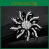 Classic Leaf Brooch Alloy Jewelry With Vintage Style For Women