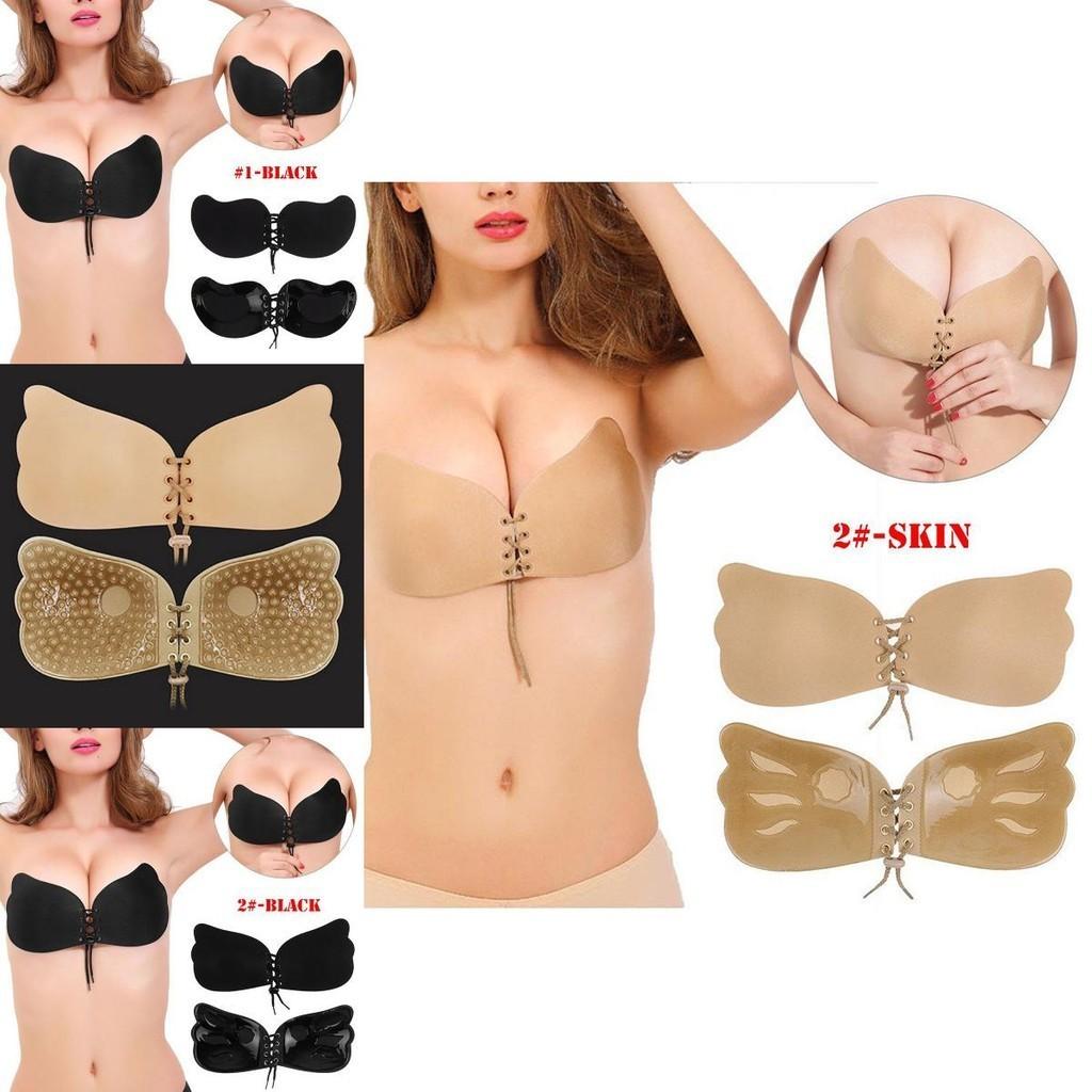 Women Sexy Lingerie Silicone Adhesive Stick On Magical Push Up Invisible Bra For Ultimate Comfort And Support