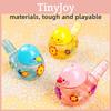 Baby Puzzle Waterfowl Sound Maker Plastic Oral Motor Development Toy For Kids Play