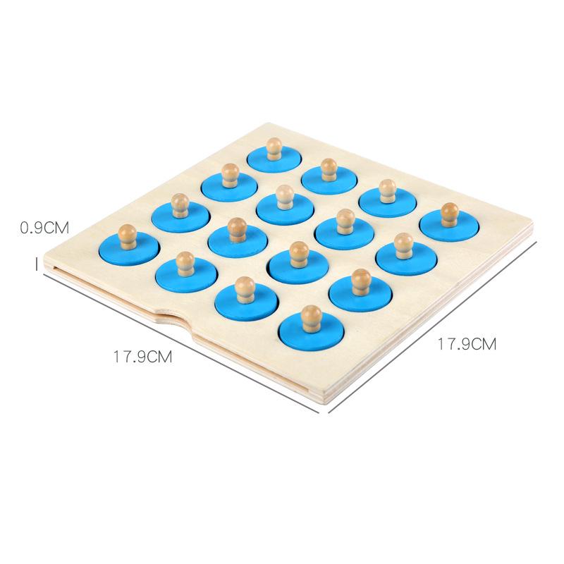 Wooden Memory Chess Game - Parent-Child Educational Toy for Developing Baby's Thinking & Memory Skills, Ages 3+