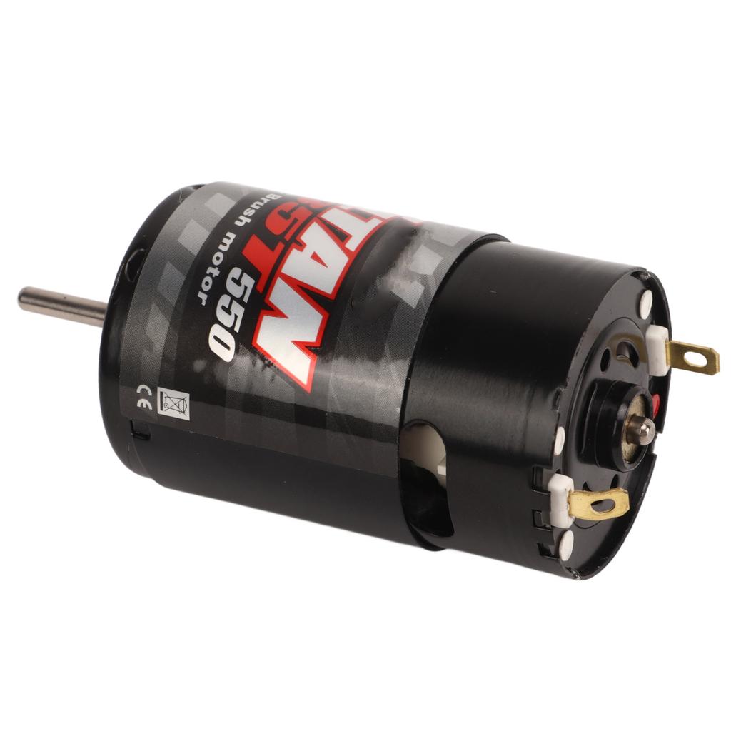 RC Car Brushed Motor ESC 550 Brushed Motor Waterproof 65A Brushed ESC for RC Car Boat 35T