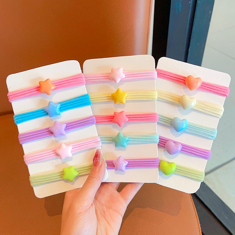 Colorful Ponytail Hair Tie for Girls