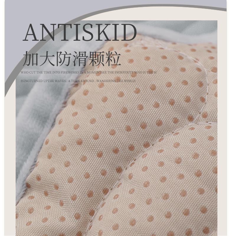 Sofa Cushion Simple Modern Light Luxury Style Non-Slip Thickened Color Leather Case Cover Cloth Winter Plush