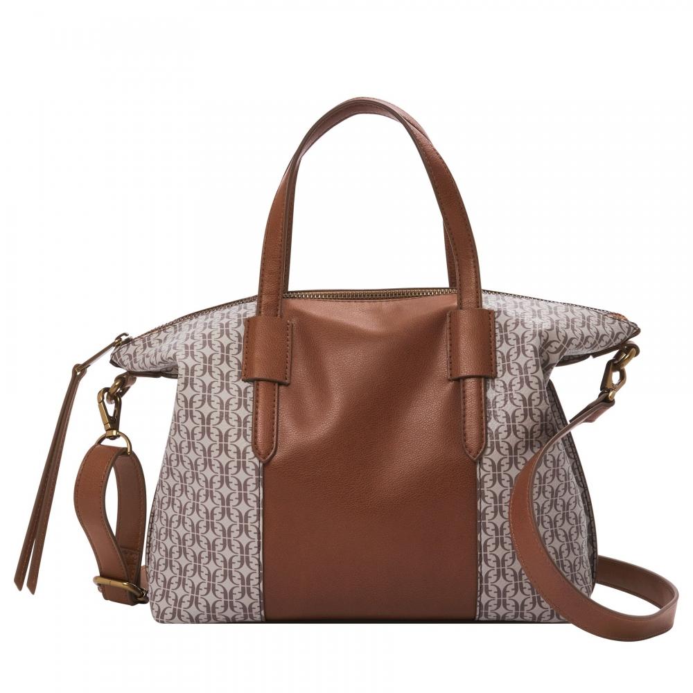 

Женская сумка-портфель Fossil Skylar из ПВХ