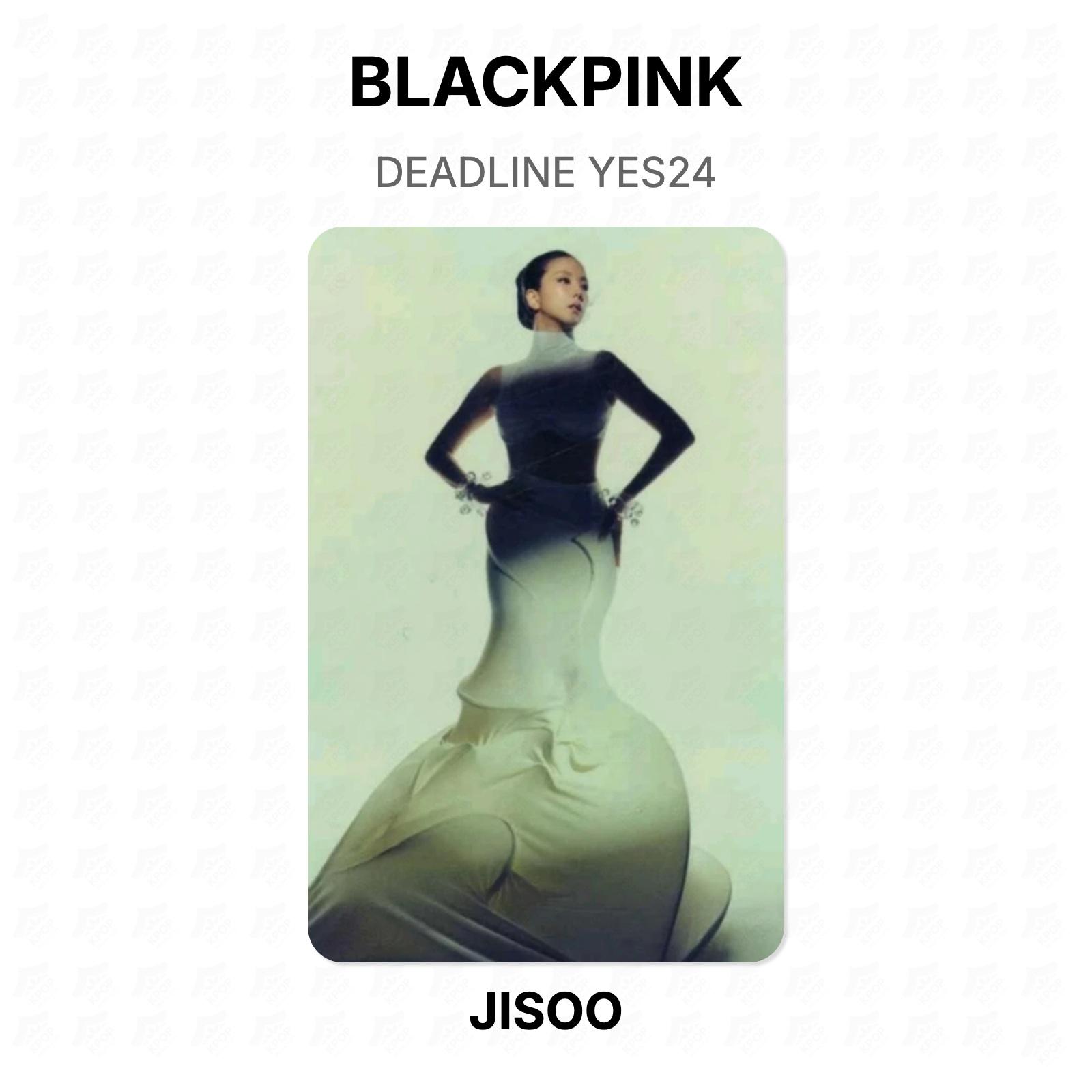 BLACKPINK DEADLINE YES24 Official Photocard JISOO