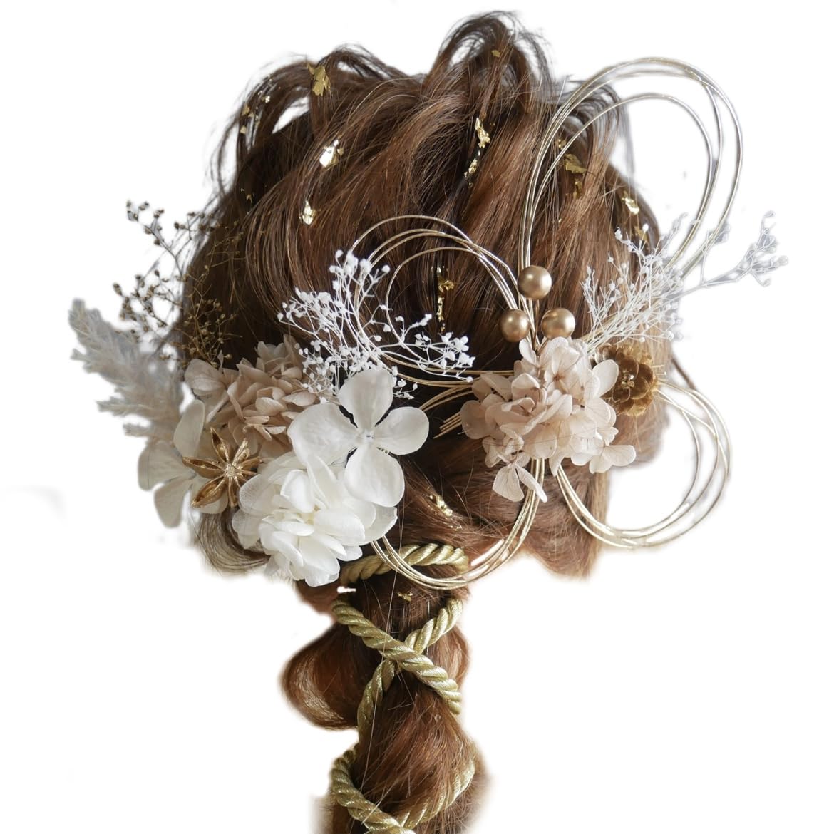 

Украшение Специализированный Магазин Сухоцветы Плетёное Украшение для Волос для и Другое [Волосы Бриа] (Розовый, Золотой) Церемонии совершеннолетия, Выпускные, Свадьбы,