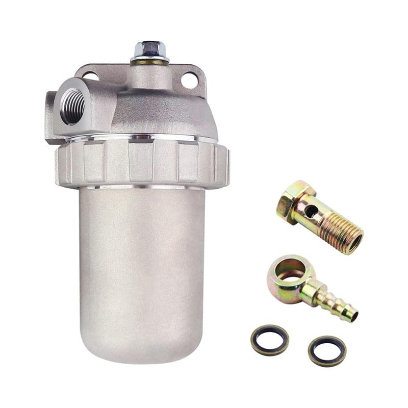 For Yanmar 1GM10, 2GM20, 2YM15, 3GM30, 121370-55600 Compatible 124790-55601 Fuel Filter Fuel Strainer Assy