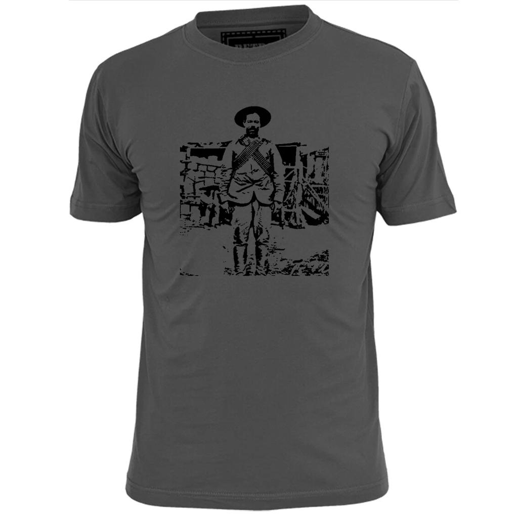 Herren Pancho Villa T-Shirt Bandit Gesetzloser Revolutionär