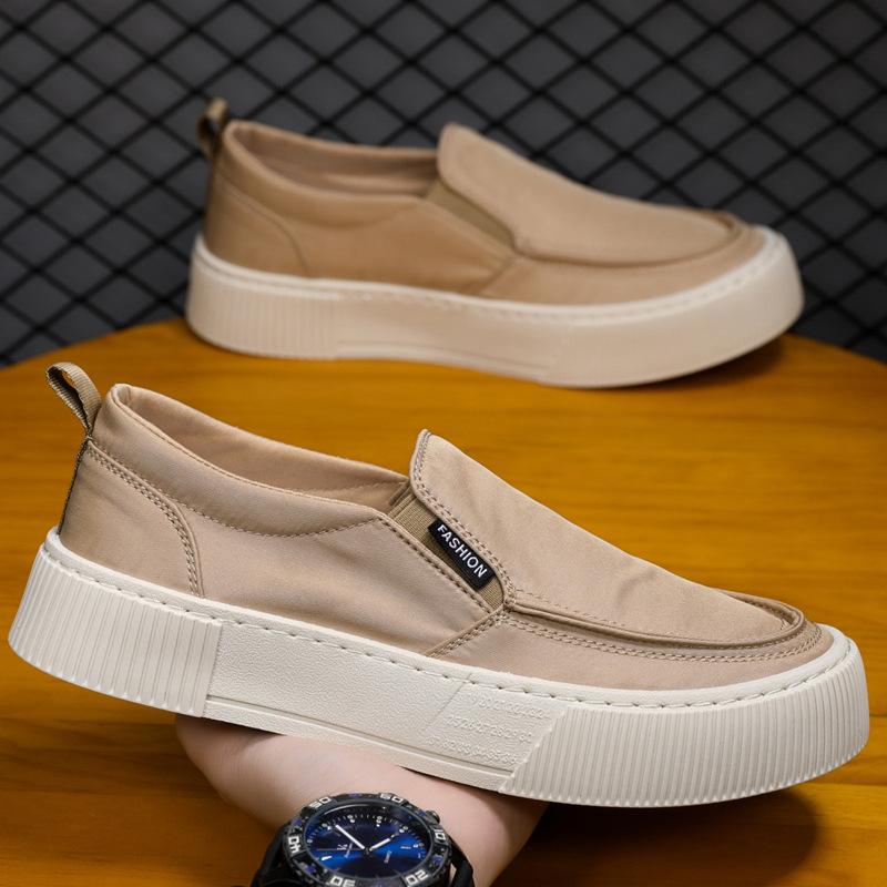 Summer New Ice Cool Men Flat Shoes Casual Sports Shoes Outdoor Breathable Soft Driving Shoes British Fashion Men Shoe Moccasins