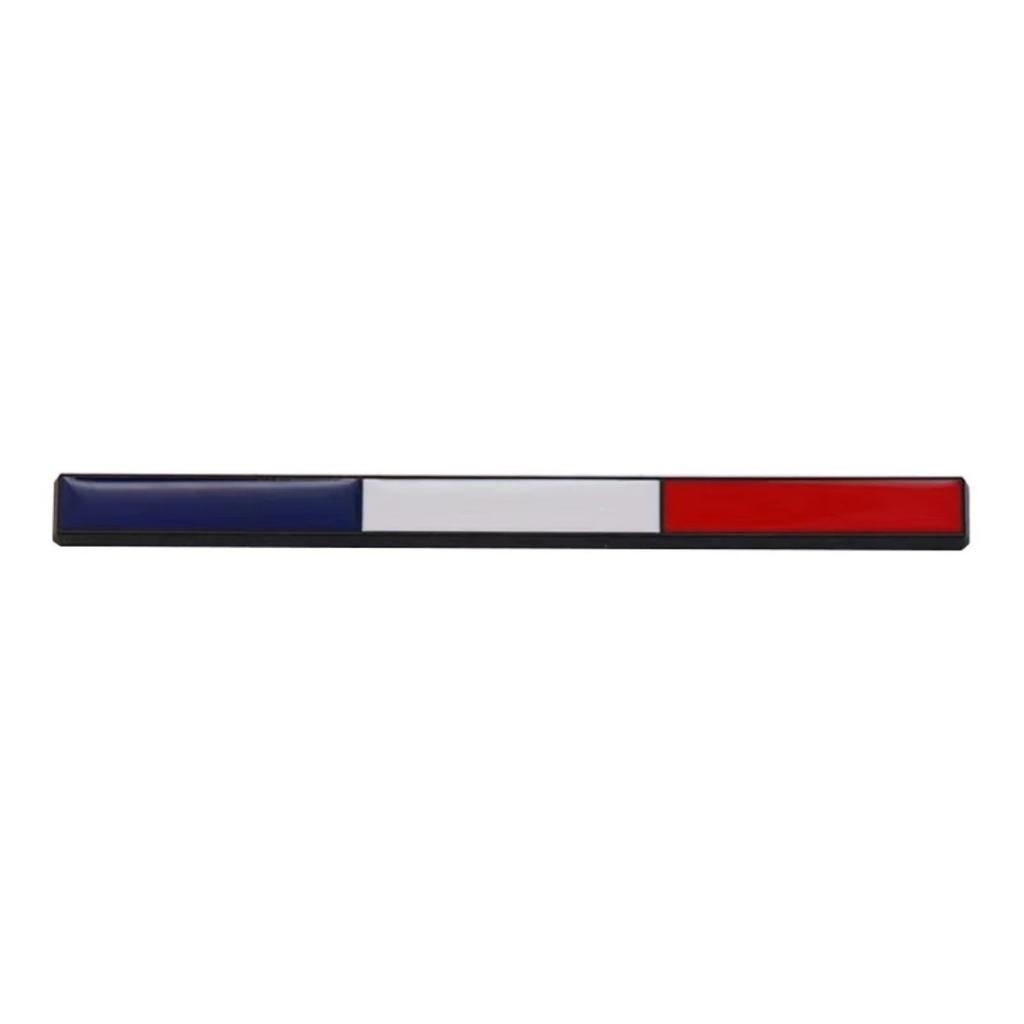 Adesivo Distintivo Bandiera Tricolore Germania Francia Italia Svezia in Metallo 3D Parafango Laterale Bagagliaio Posteriore Emblema Decalcomania