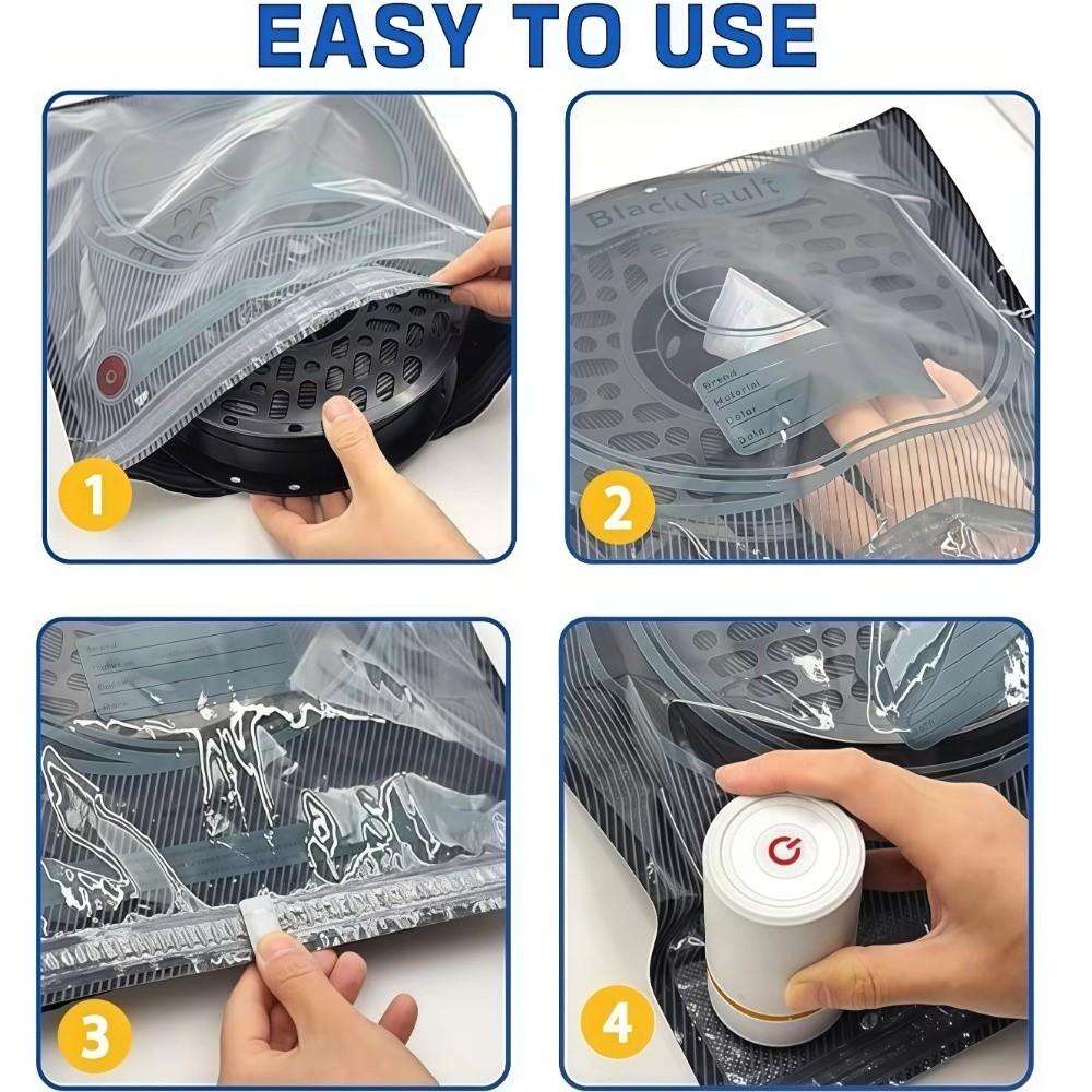 Airtight Seal 3D Filament Vacuum Storage Bags Light Blocking 3D Filament Bag Clothing Organization