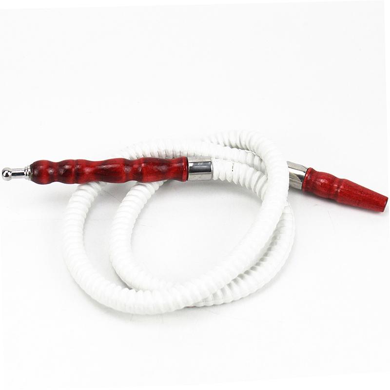 2024 New Style Hookah Hose include Wooden Stem Smoking Pipe Nargile Sheesha Narguile Shisha Hose Hookah Accessories