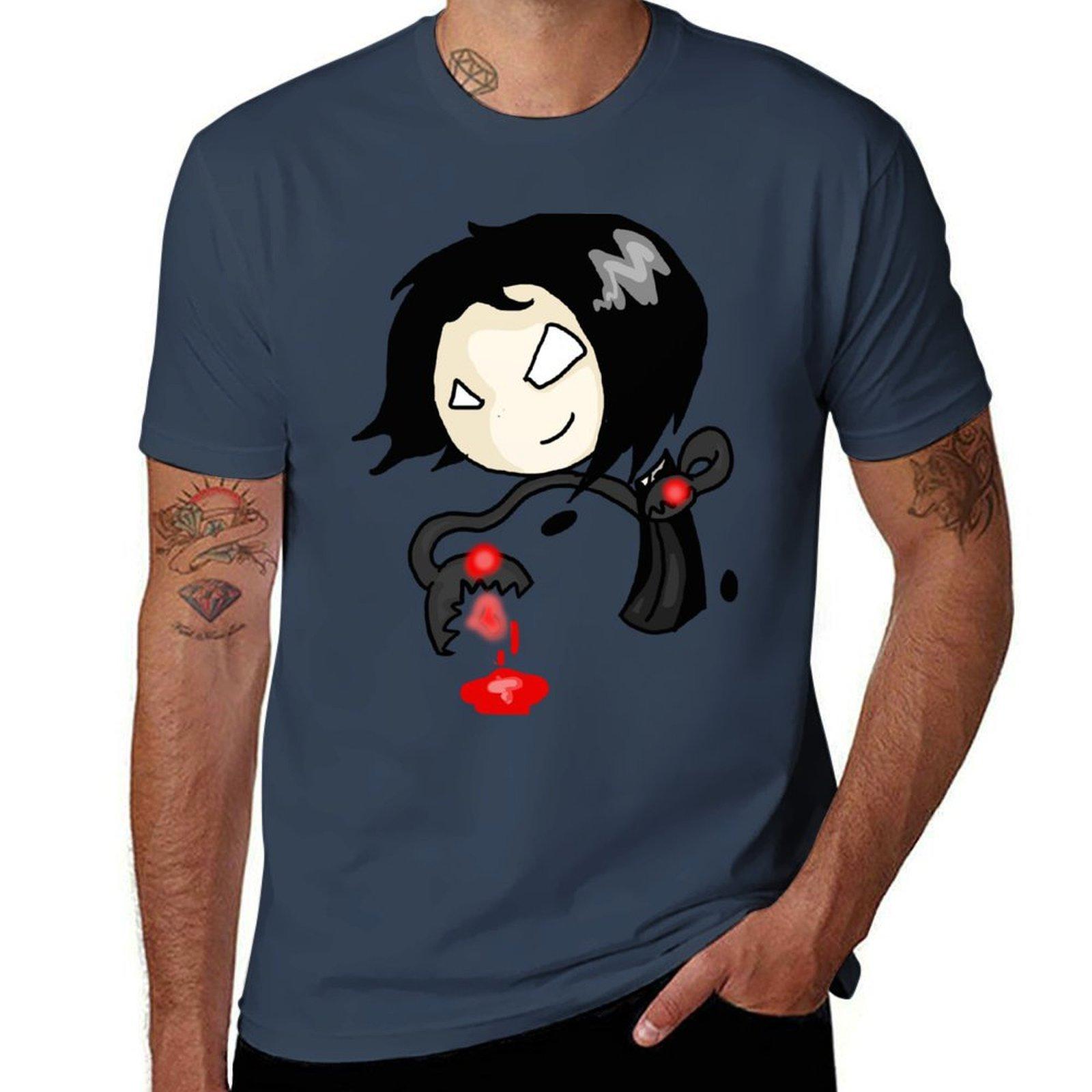 The Darkness Jackie Airhead Chibi TShirt Big Size Crew Neck TShirt S