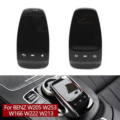 Couvercle de Commutateur de Commande Tactile Clavier Souris pour Console Centrale de Voiture Pour Mercedes BENZ W205 W253 W166 W222 W213 Classe C GLC GLS