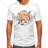 Men's Tiger Printed Vintage T-shirt Sport 100% Cotton Funny Tees for Men Women Sportswear Tops