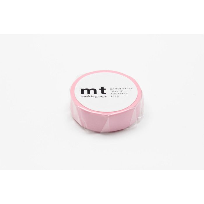 Single-color Masking Tape - Pink - 1.5 Cm X 7 M