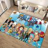 Anime One-Piece Adventure Carpet Rug for Living Room Bedroom Home Sofa Decoration,Kids play Non-slip Floor Mat