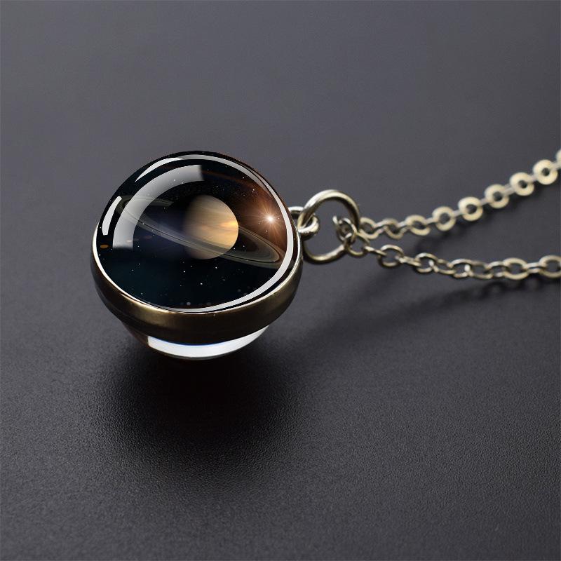 Pendant 1pc Solar System, Ball, Fashion Accessories Gift Necklace for Men and Women